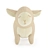 Plush Sheep Interior Toy 3D model small image 2