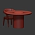 Contemporary Dining Set 97 3D model small image 6