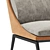 Elegant Light Milano Chair 3D model small image 3