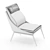 Elegant Light Milano Chair 3D model small image 5