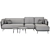 Pink Velvet Sofa Set: Modern, Upholstered, 320cm Wide 3D model small image 4