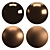 Copper Shine: Polished Metal Texture 3D model small image 2