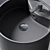 Elegant Graphite Ceramic Sink 3D model small image 3