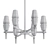 Elegant Maytoni Lita Pendant Chandelier 3D model small image 2