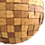 Procedural Wooden Wall Decor 3D model small image 2