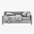 Stylish Devyn Daybed 3D model small image 4