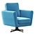 Modernity in Motion Swivel Armchair 3D model small image 1