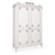 Title: Olivia Double Door Wardrobe by Romano Home 3D model small image 2