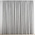 Stylish Curtain Design 3D Model 3D model small image 3