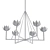 Elegant Alberto Chandelier 3D model small image 2