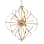 Coastal Elegance: Laguna Beach Chandelier 3D model small image 1