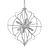 Coastal Elegance: Laguna Beach Chandelier 3D model small image 2