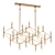 Elegant Milano Chandelier 3D model small image 1