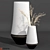 Elegant Pampas in Vase 3D model small image 2