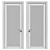 Elegant Interior Door 3D model small image 2