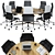Optimized High Detail Conference Table 3D model small image 3