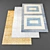 Modern High-Resolution Carpets, Set of 3 3D model small image 1