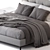 Andersen Bed: Elegant and Sleek 3D model small image 3