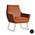 Sleek Accent Chair: Kendrick 3D model small image 5