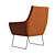 Sleek Accent Chair: Kendrick 3D model small image 7