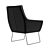 Sleek Accent Chair: Kendrick 3D model small image 8