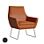 Sleek Accent Chair: Kendrick 3D model small image 11