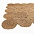 Eco-Friendly Jute Carpet: Deeze 3D model small image 2