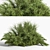 Versatile Bush_01: 2015 Preview, Vray/Corona, Centimeters 3D model small image 1