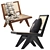 Elegant Romee Chair by Eichholtz 3D model small image 4