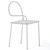 Desalto Chair: Steel-Soft Comfort 3D model small image 3