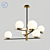 Vintage Charm Pendant Lamp 3D model small image 1