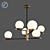 Vintage Charm Pendant Lamp 3D model small image 2