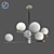 Vintage Charm Pendant Lamp 3D model small image 3