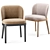 Tea Side Chair: Elegant and Comfortable 3D model small image 4