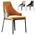 Alaton Modern Dining Chair 3D model small image 1