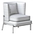 Modern Armchair Gae: 3D Model 3D model small image 5