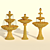 Elegant Fountain Set 3D model small image 9