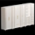 Elegant Wardrobes - Sleek Storage Solutions 3D model small image 1