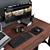 Steelcase Standing Desk 3D model small image 3