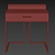 Modern Loft Dressing Table 3D model small image 3