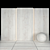 Dayton White Stone: Glossy Blue Slabs & Tiles 3D model small image 2