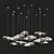 Luxury Illumination: Terzani Manta Chandelier 3D model small image 5