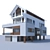 Spacious and Sturdy Building 5 3D model small image 2