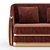 Luxurious Koket Sofa: Elegant Design & High-Quality Craftsmanship 3D model small image 4