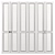 Rattan 3-Door Cabinet: IKEA Design 3D model small image 5