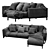 Modern Delavega Sofa F207: Stylish, Comfortable, and Versatile 3D model small image 2