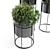 Indoor Plant Stand - Modern Design 3D model small image 3