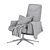 LUCCA Armchair: Sleek and Stylish Seating 3D model small image 3