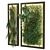 Green Wall Set (045): Versatile, Stylish Home Decor 3D model small image 2