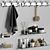 Modern Bathroom Essentials Set 3D model small image 3